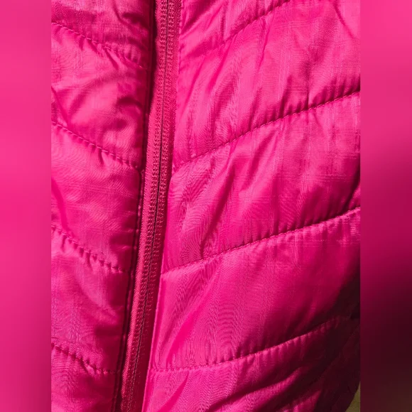 Columbia Kids Omni-Heat Magenta Pink Morning Light Puffer Jacket Size: M (10-12) - Picture 10 of 13